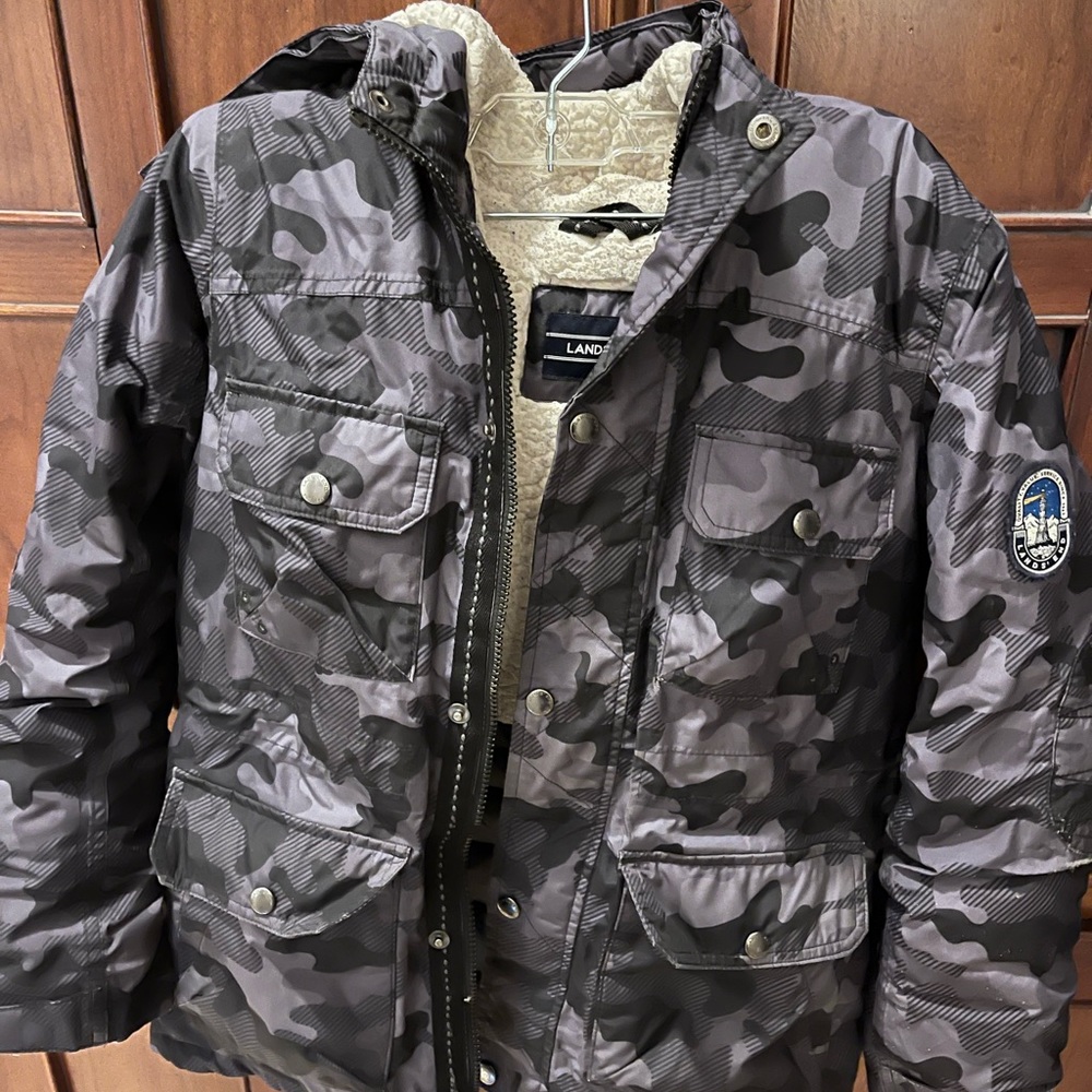 Lands end boys winter coat